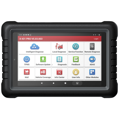 Analizzatore diagnostico di PRO V pieno del lancio X431 della compressa del sistema dell'analizzatore OBD2 di Automotriz